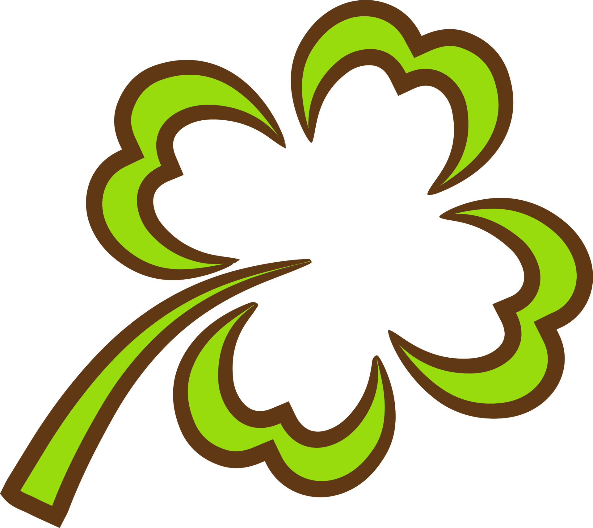 shamrock png graphic clipart design 19614298 PNG