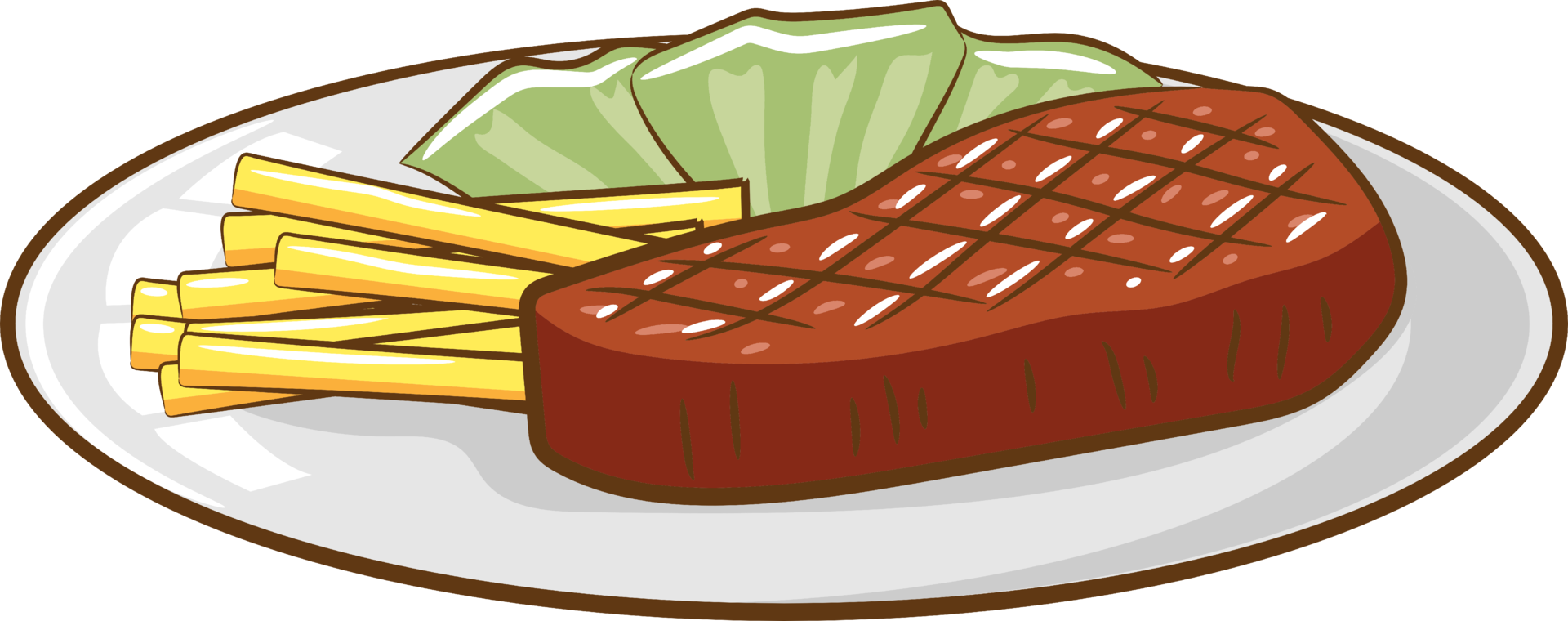 Steak png graphic clipart design