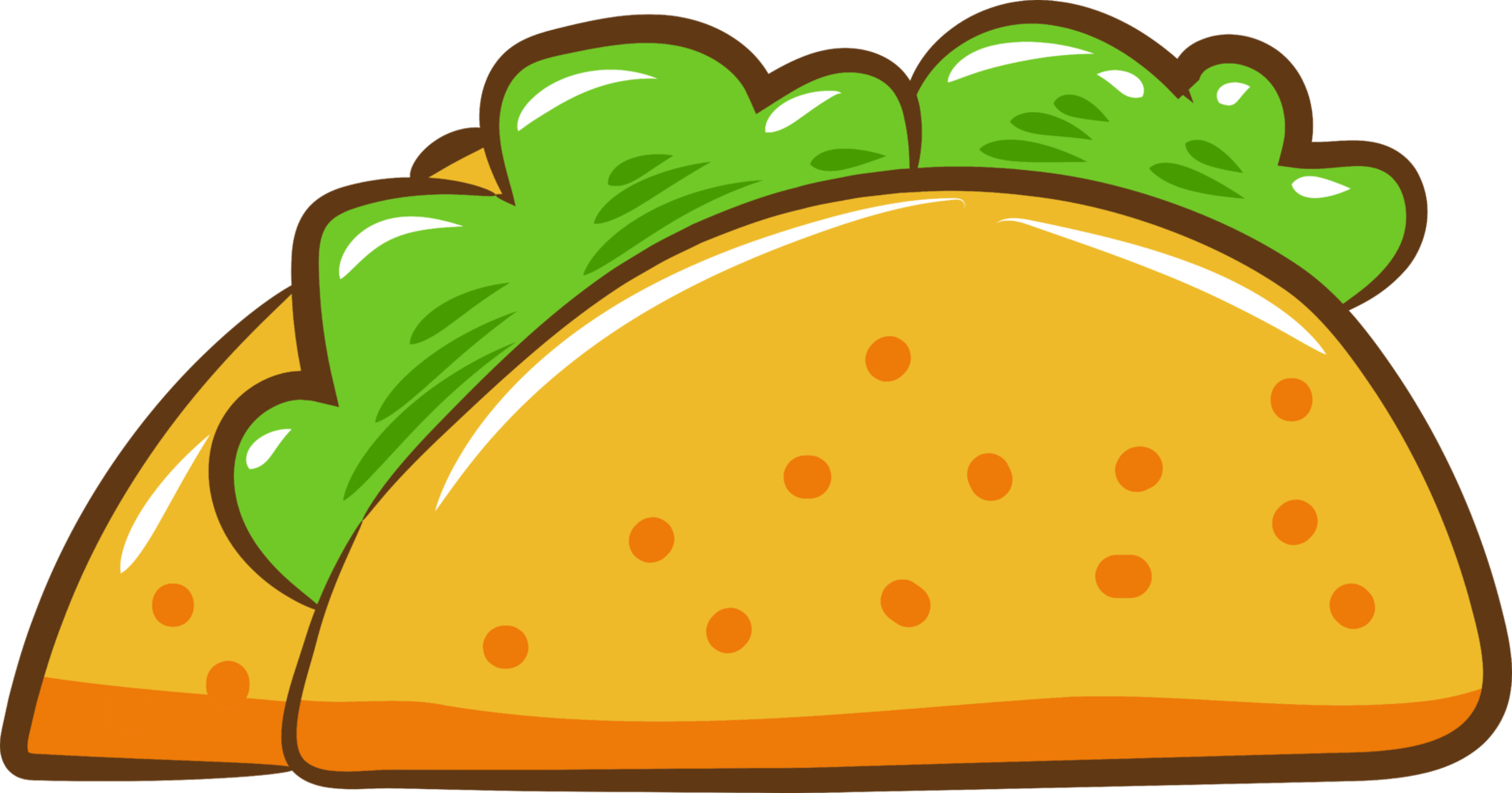 Taco png graphic clipart design