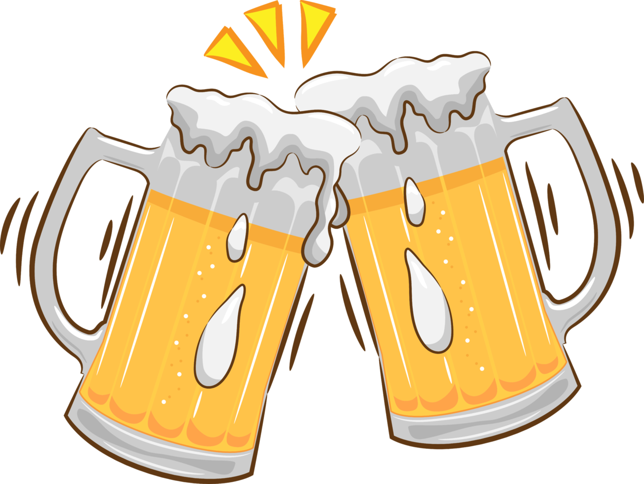 bier mok PNG grafisch clip art ontwerp