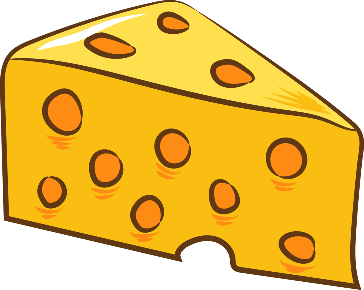 Cheese png graphic clipart design