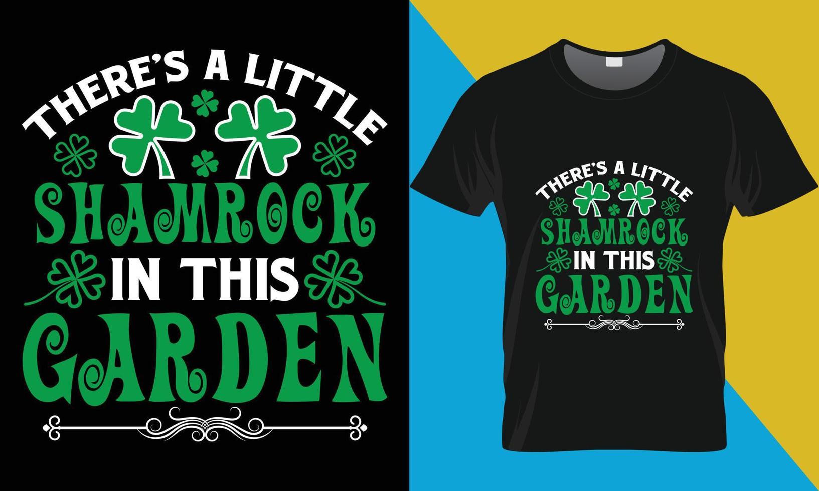 St. Patrick's Day Typography t-shirt design vector