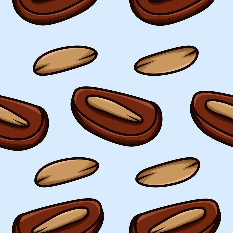 Patren Illustration of dates from Arabic vector
