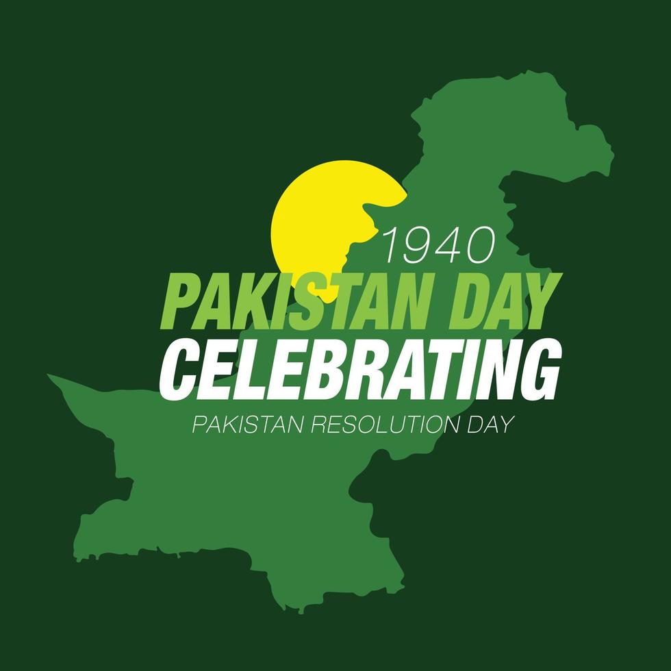 23rd March Pakistan Day Design Concept vector illustration