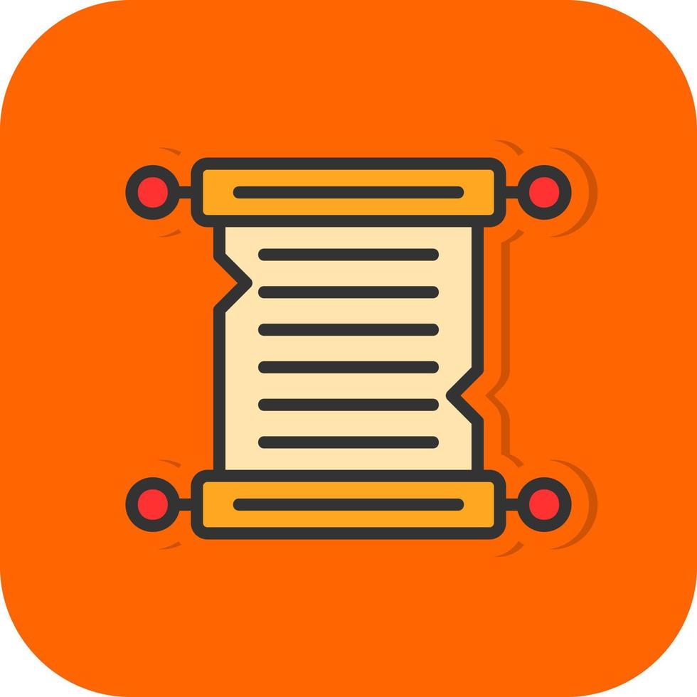 Parchment Vector Icon