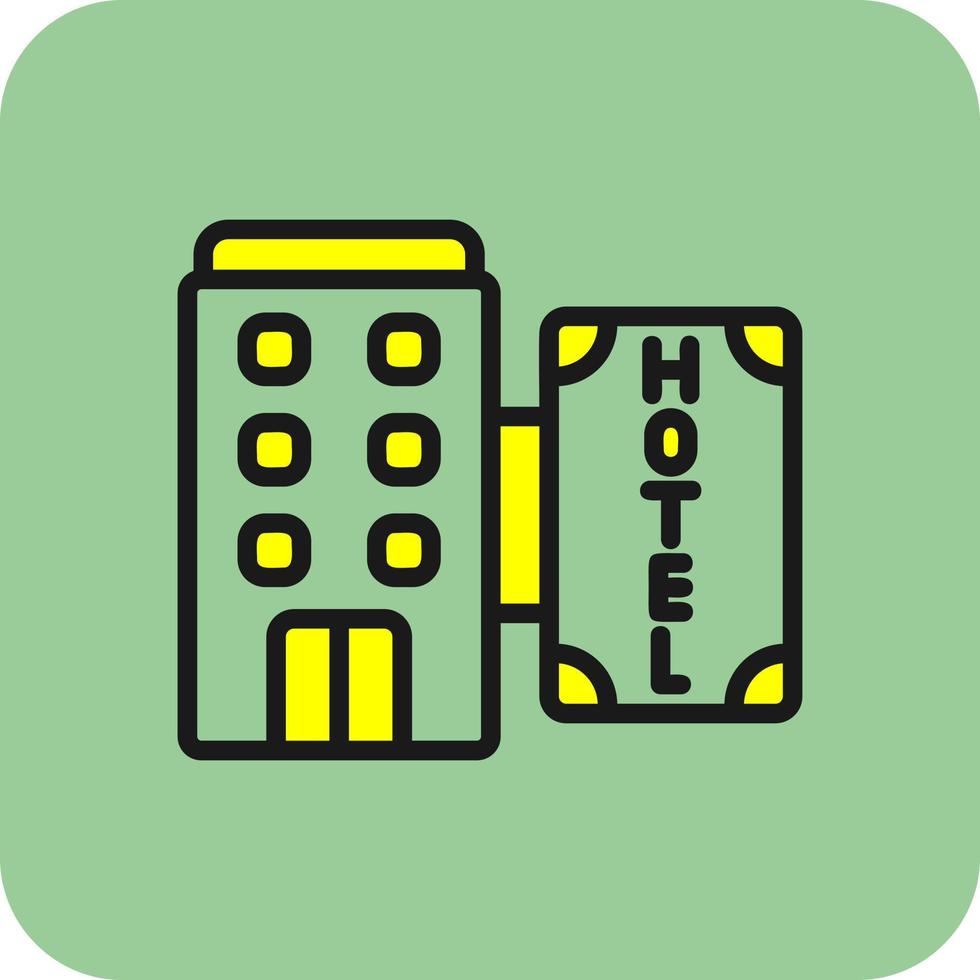 Hotel Vector Icon