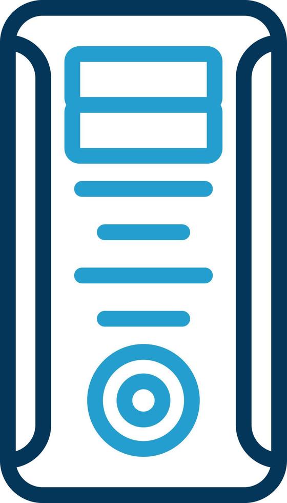 Computer Tower Vector Icon