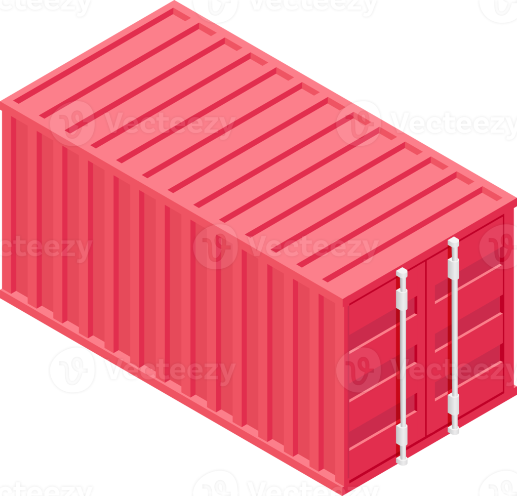 Container isometric symbol png
