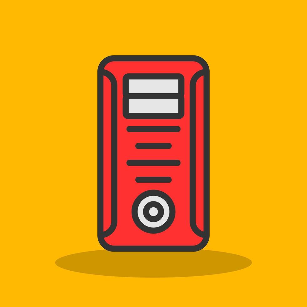 Computer Tower Vector Icon