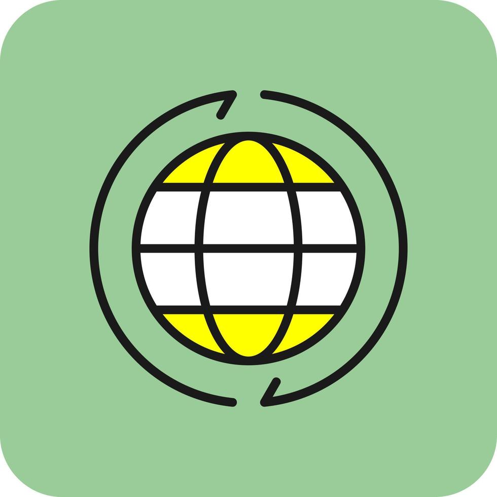 Worldwide Vector Icon