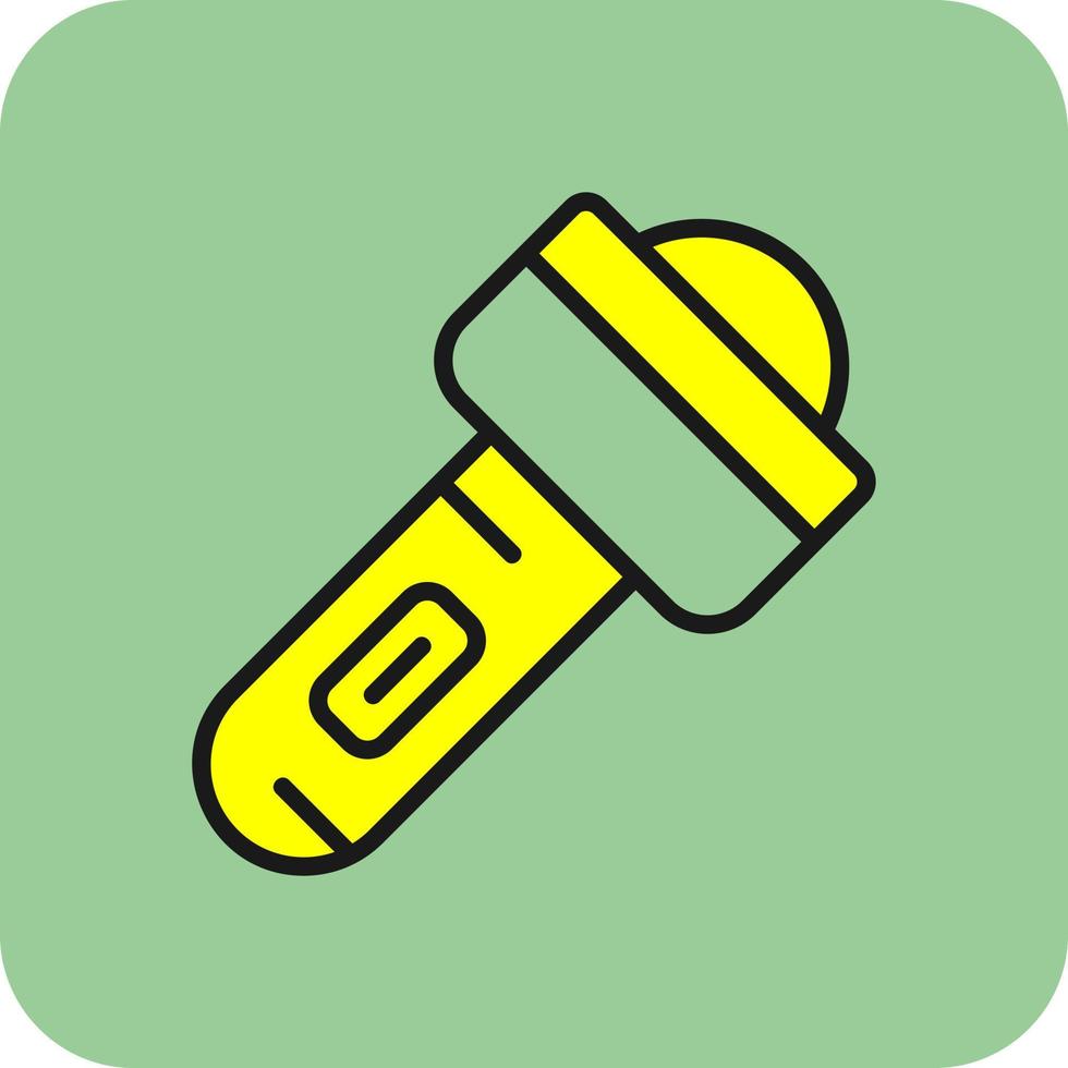 Torch Vector Icon