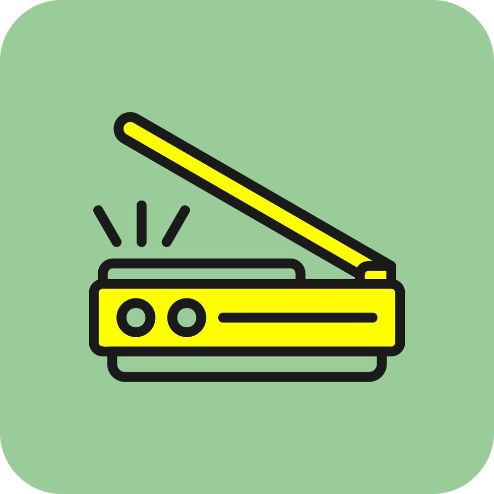 3d Scanner Vector Icon
