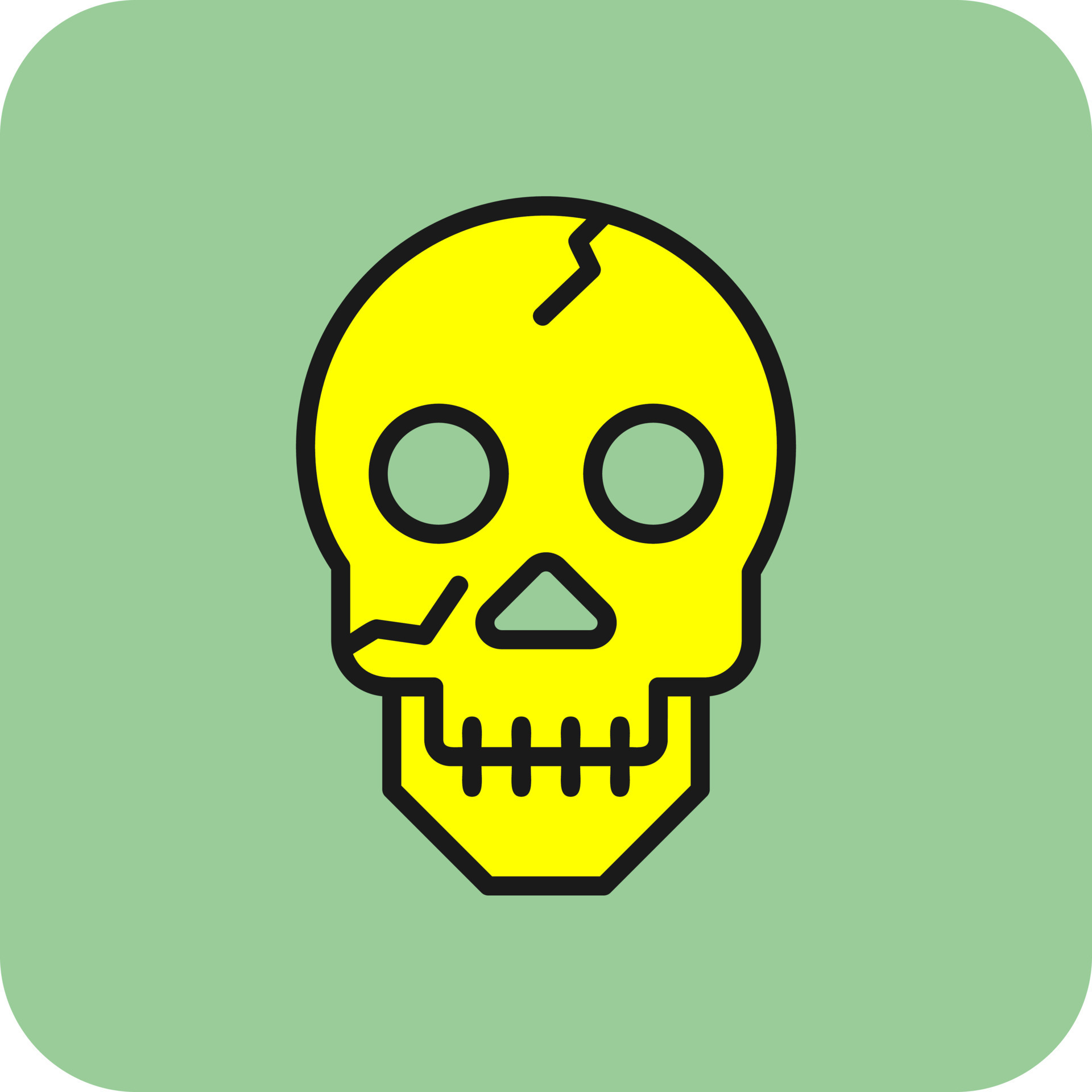 Skull Vector Icon 19615629 Vector Art at Vecteezy