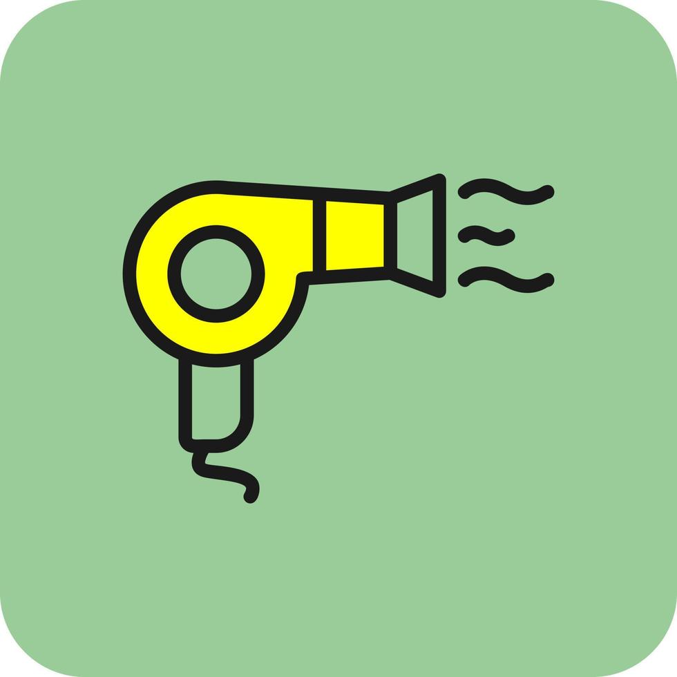 Hair Dryer Vector Icon