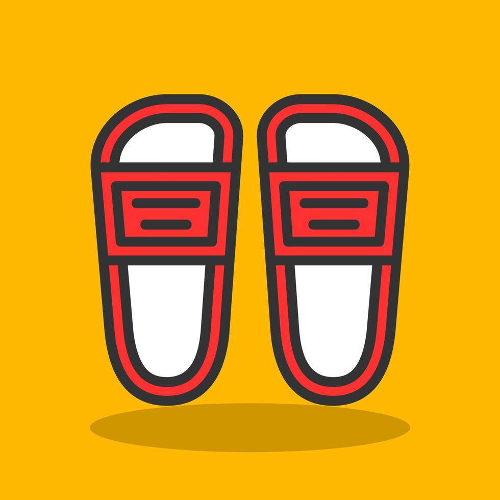 Slippers Vector Icon