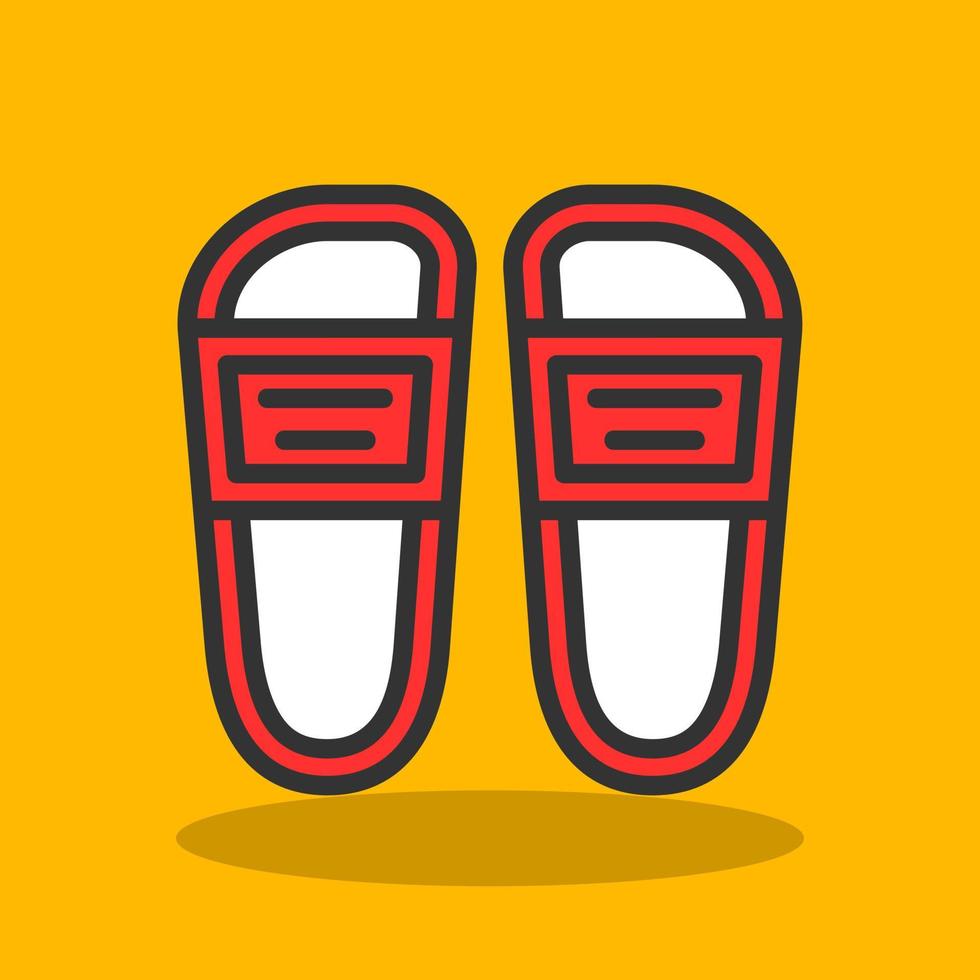 Slippers Vector Icon