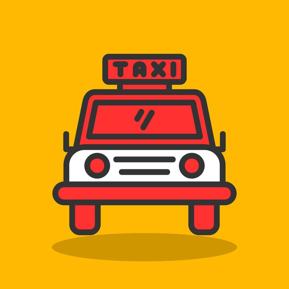 Taxi Vector Icon