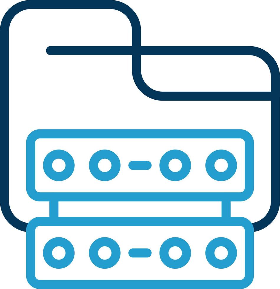 Data Storage Vector Icon