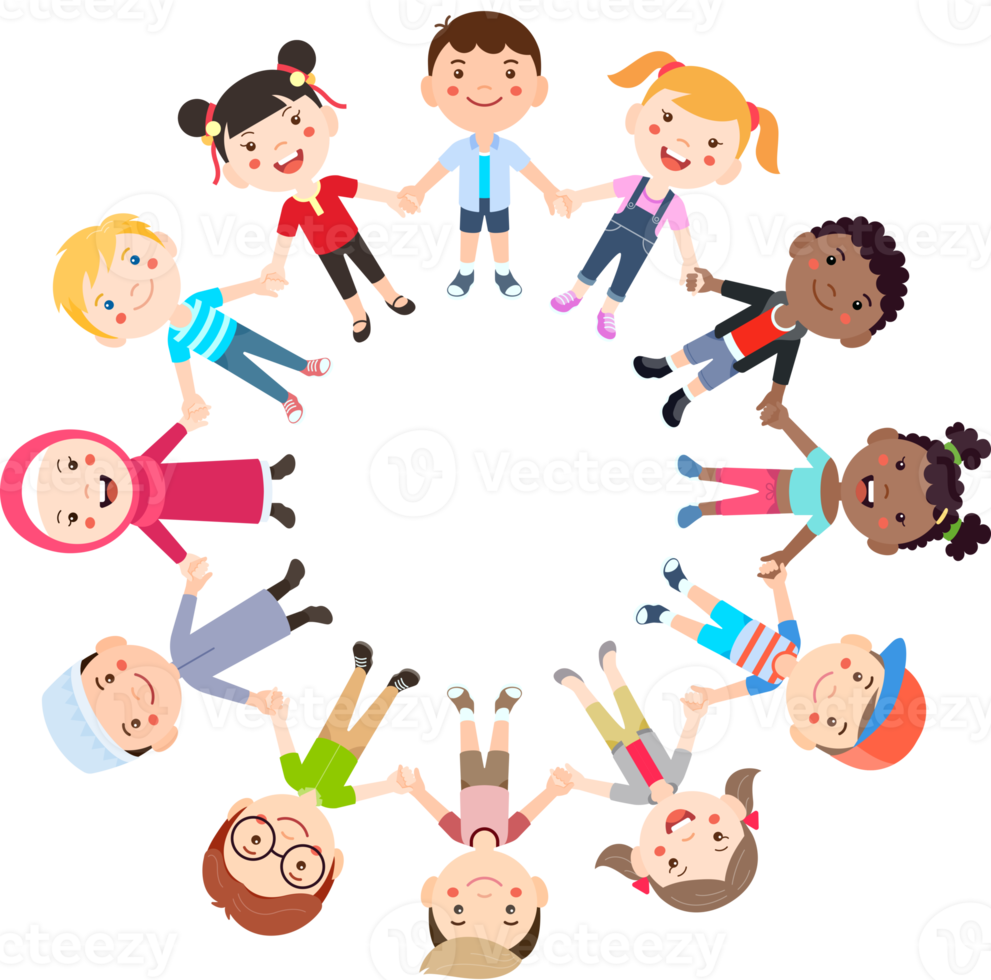 Kinder beitreten Hand png