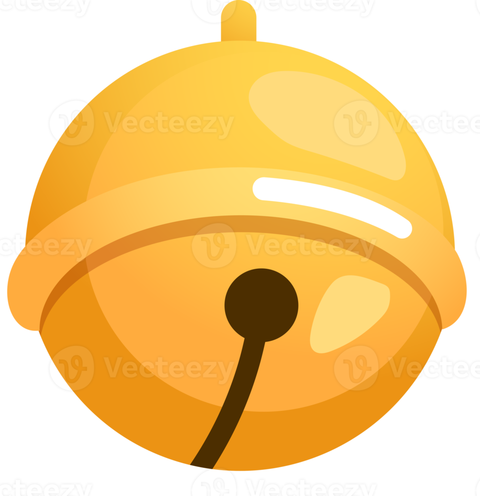 gold bell symbol illustration 19615941 PNG