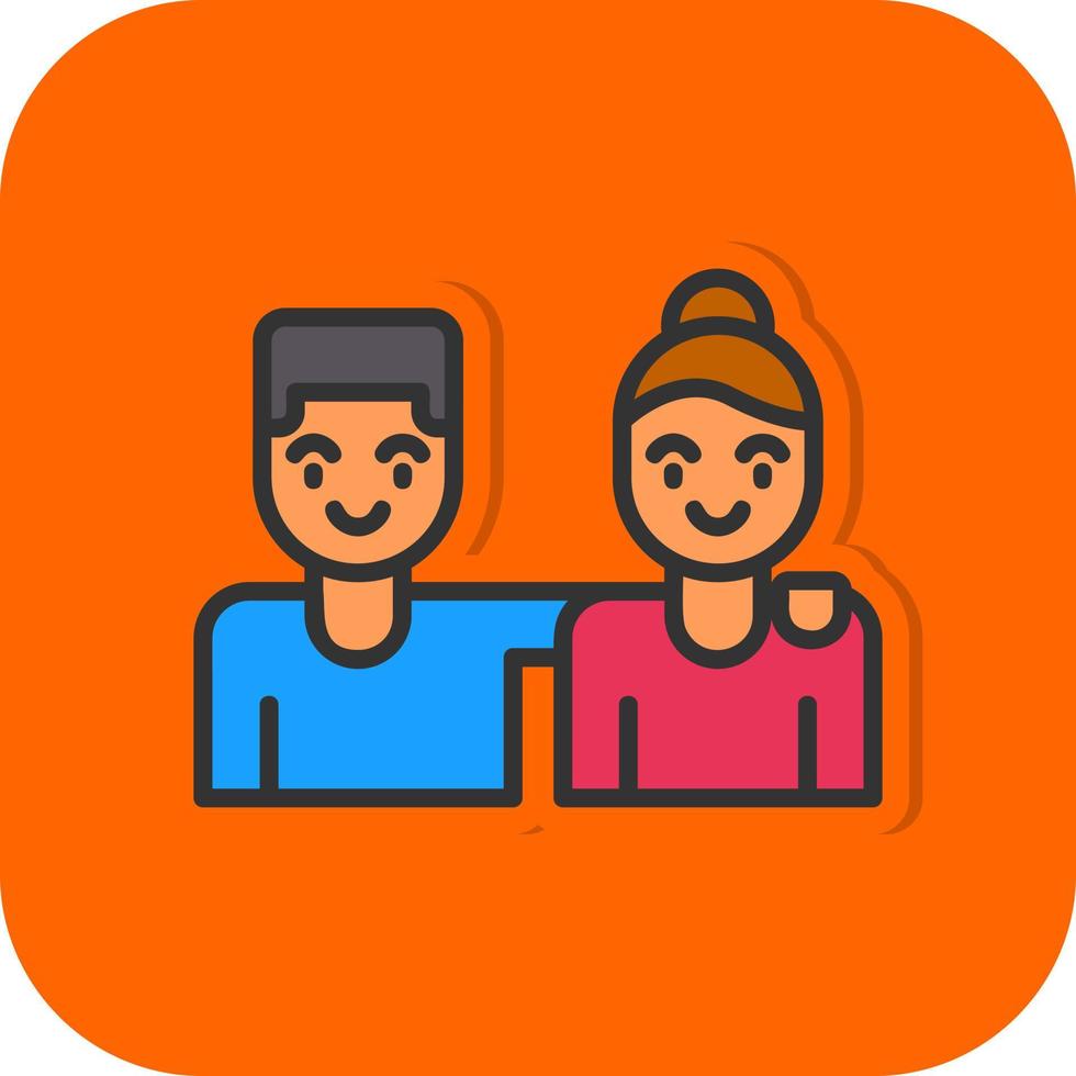 Friends Vector Icon