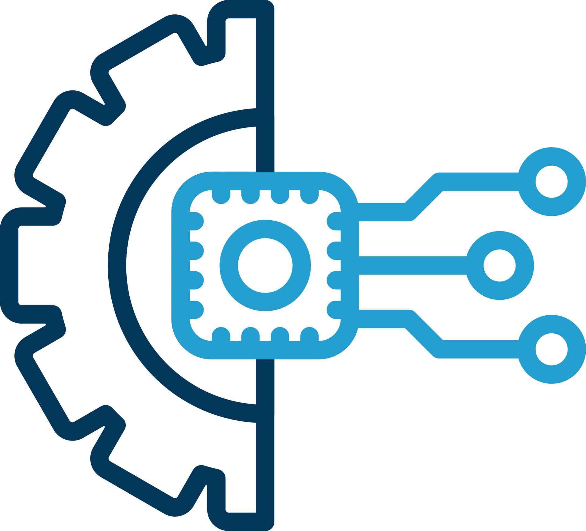 Automation Vector Icon 19616128 Vector Art at Vecteezy