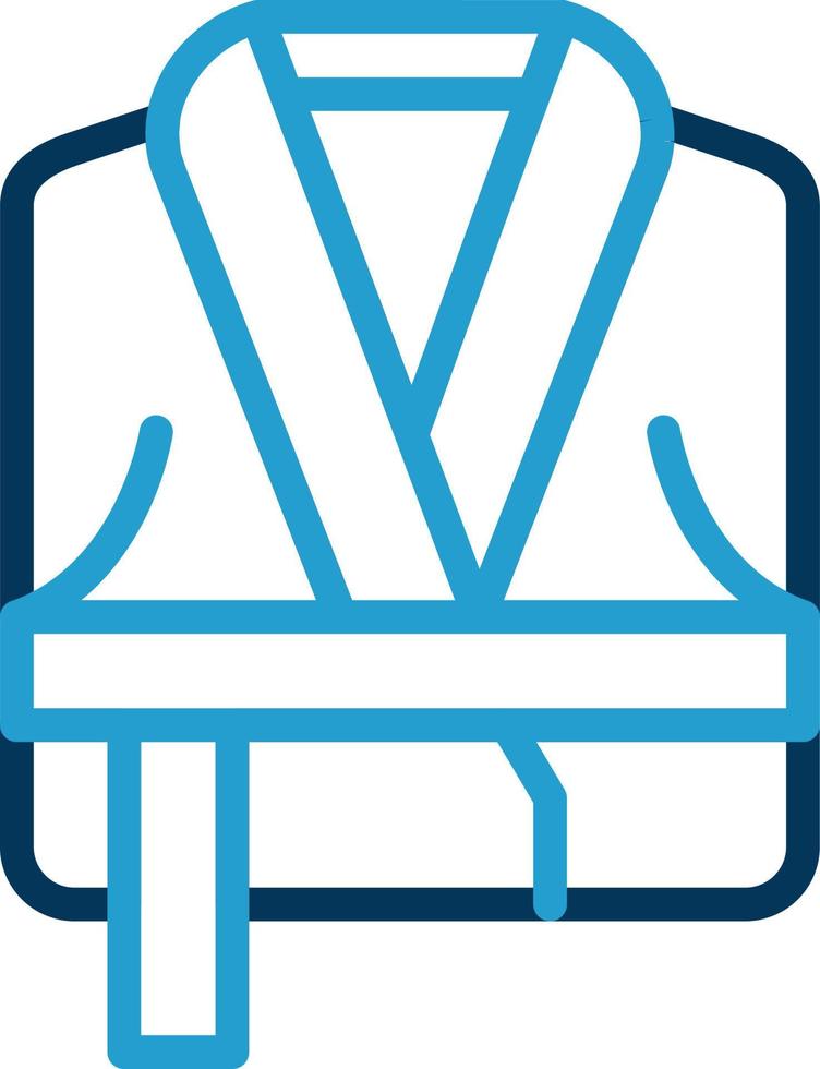 Bathrobe Vector Icon