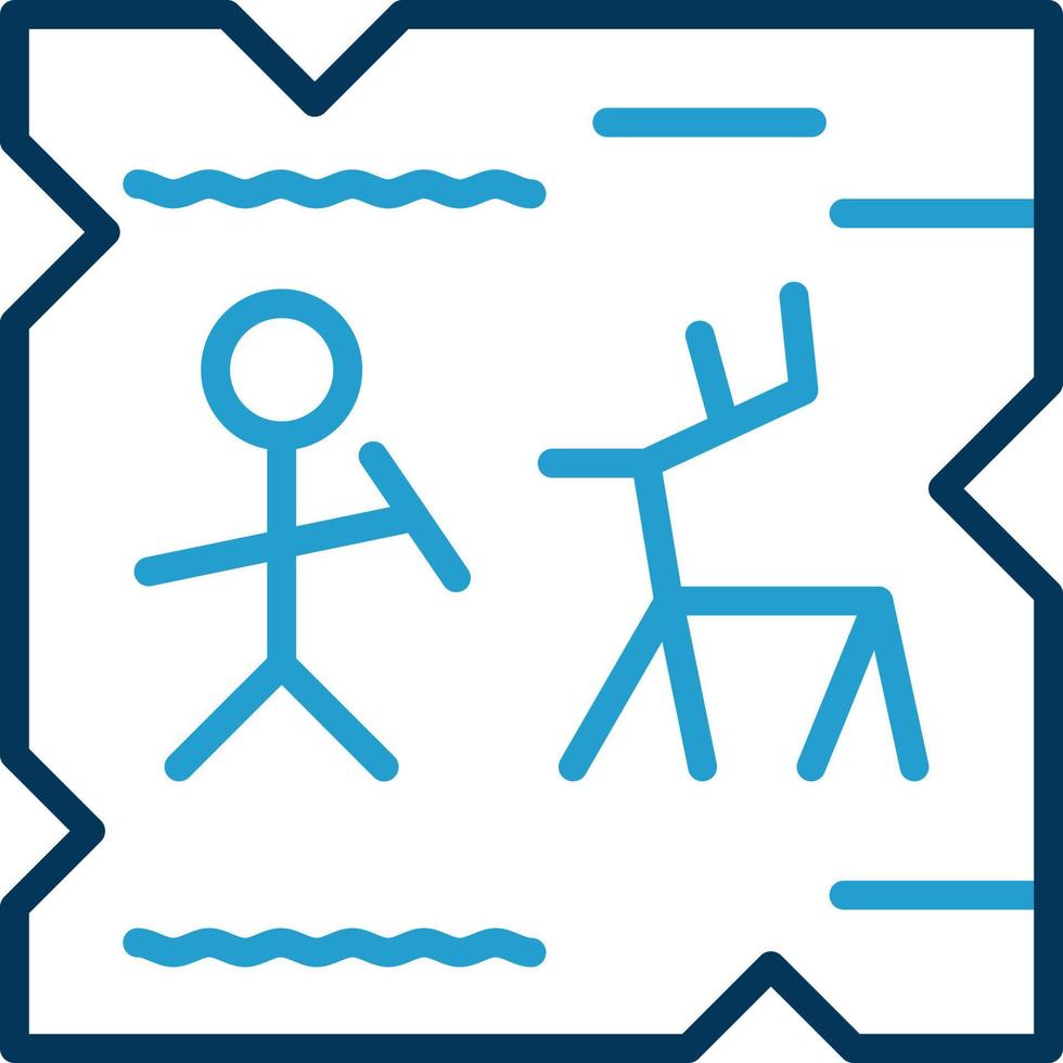 Cave Painting Vector Icon