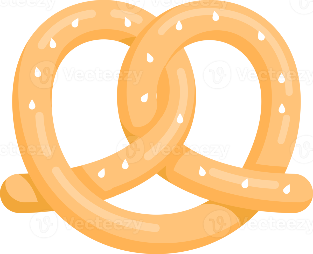 pretzels kleur icoon png