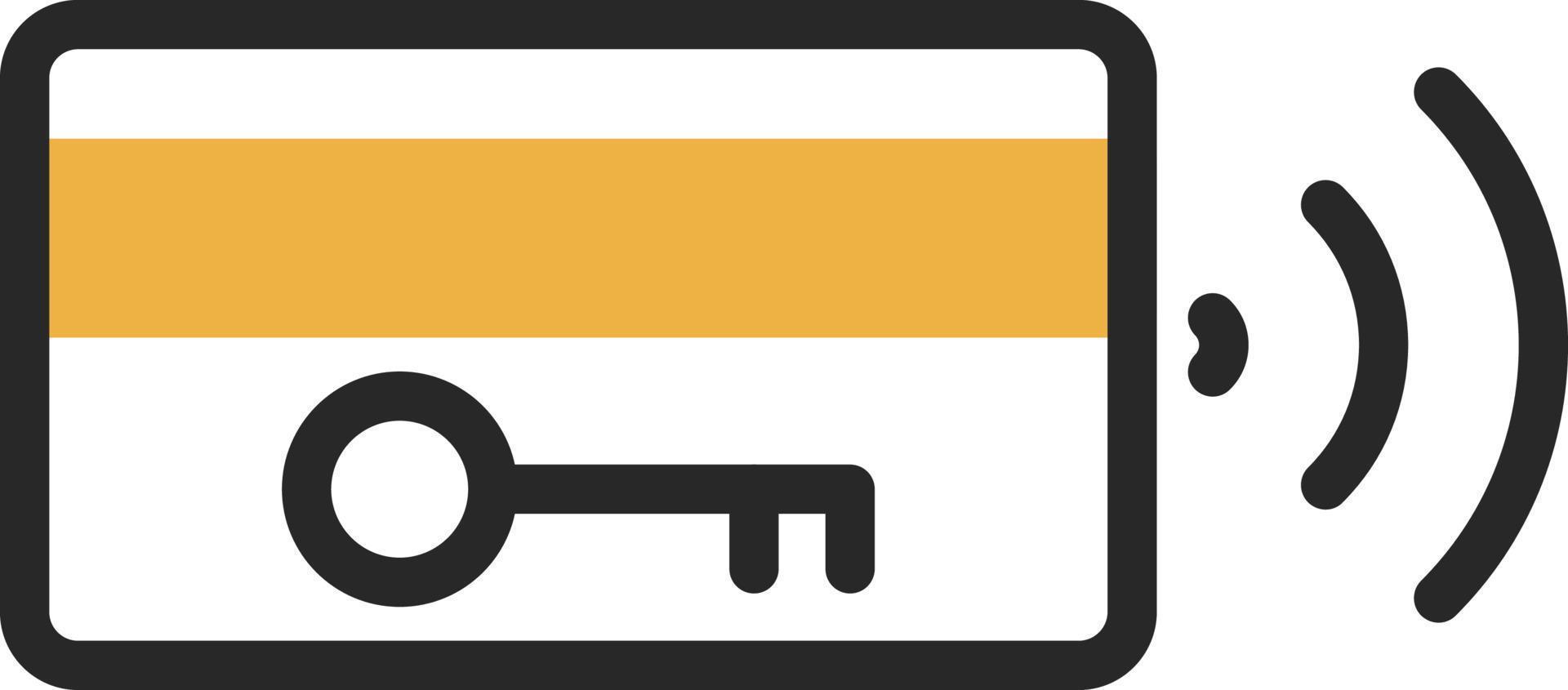 Room Key Vector Icon