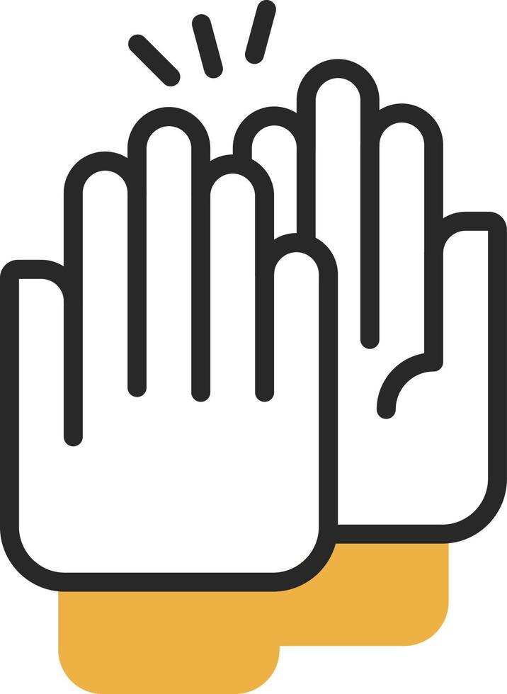 High Five Vector Icon