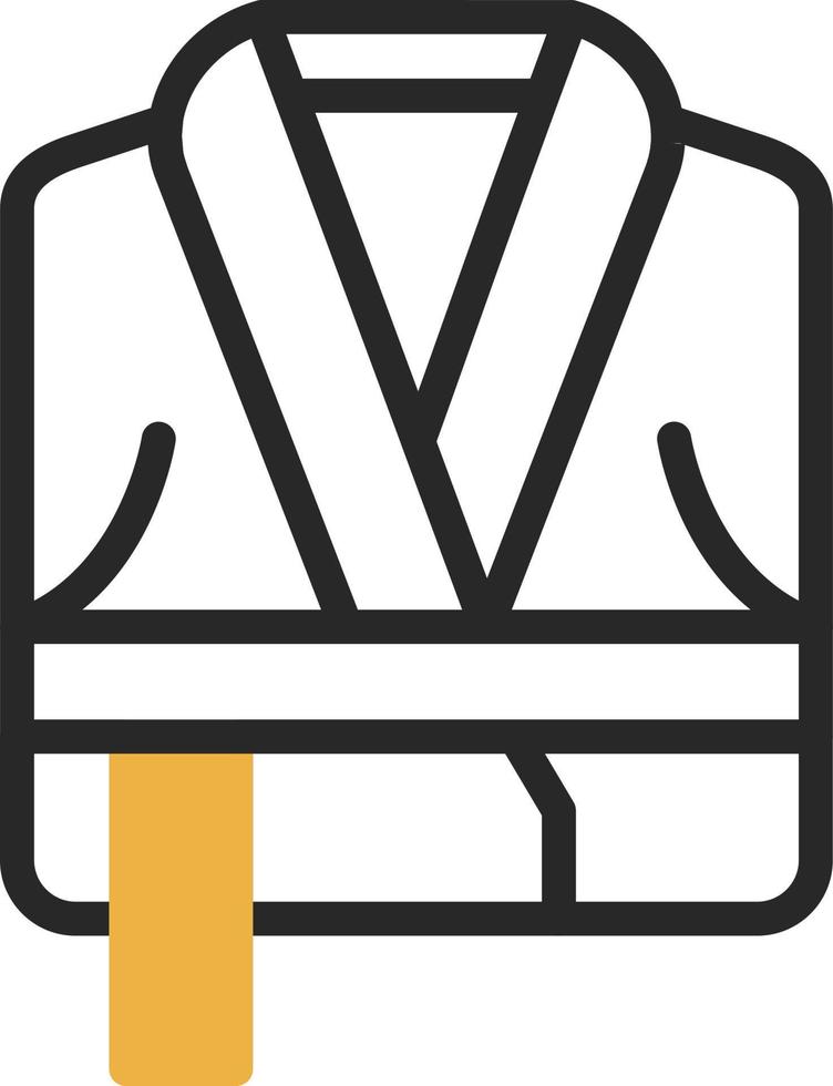 Bathrobe Vector Icon