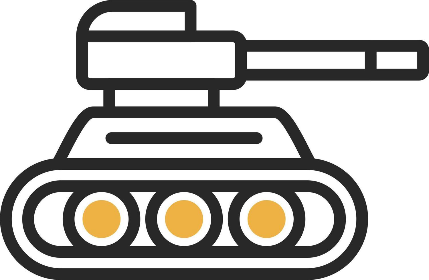 icono de vector de tanque