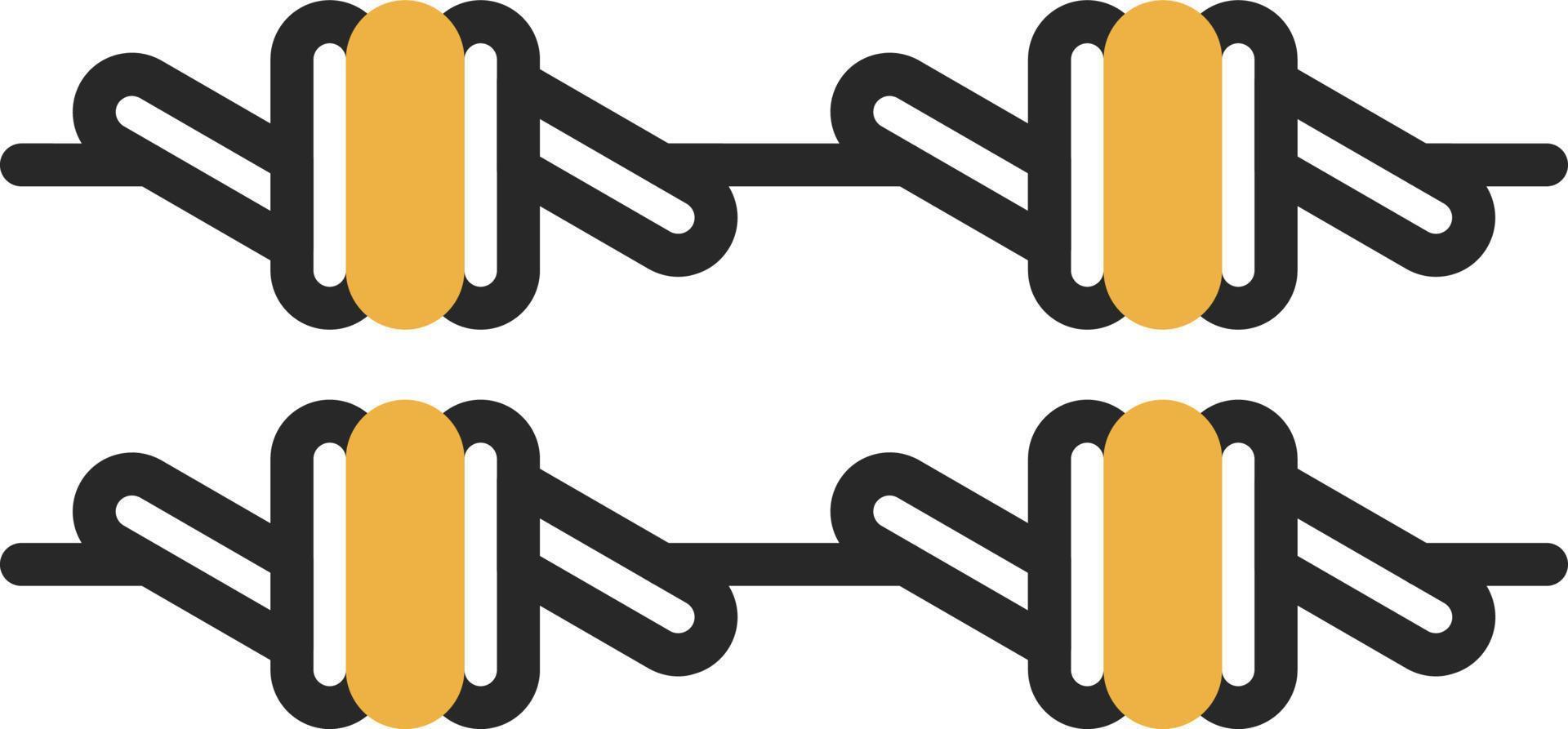 Barbed Wire Vector Icon