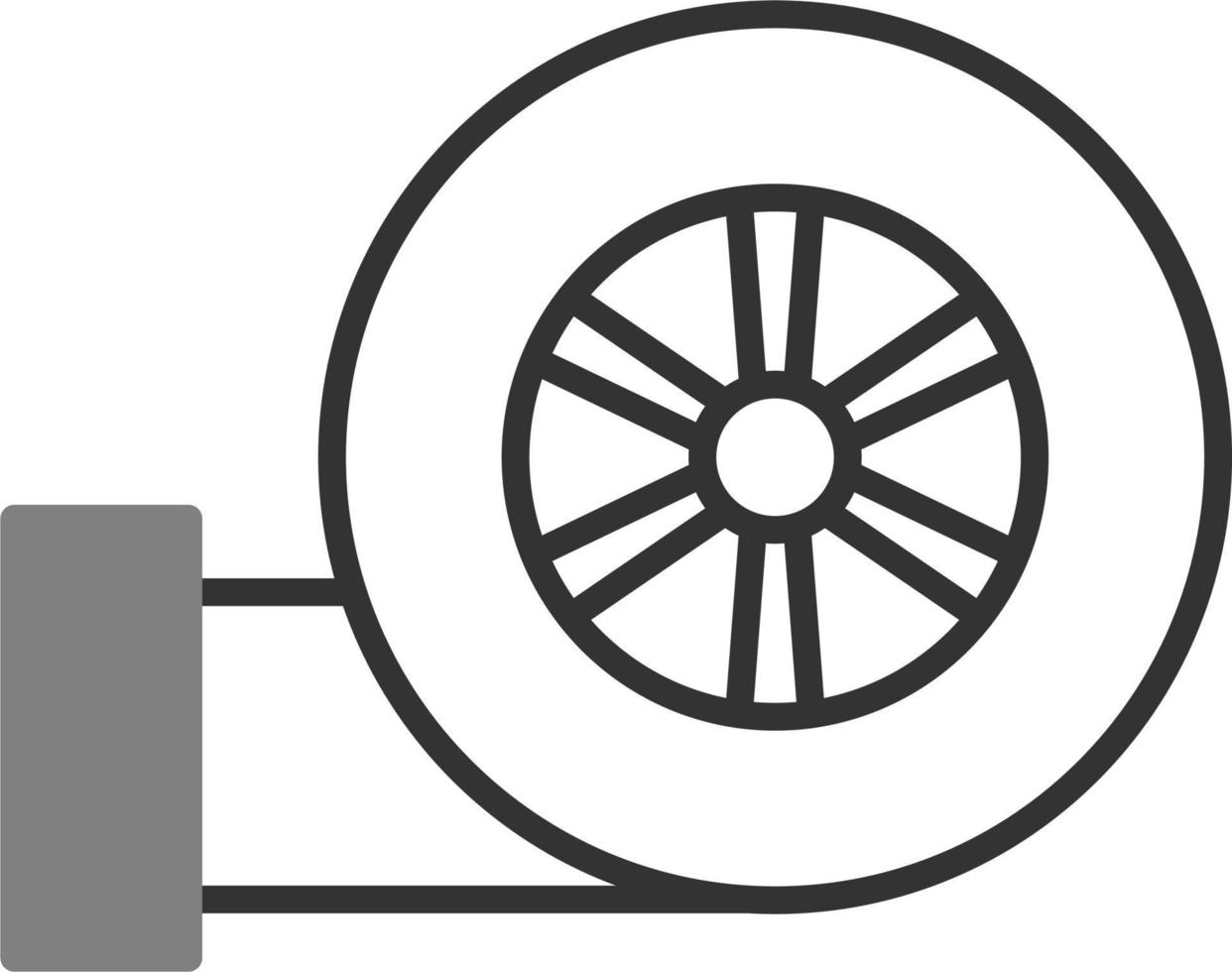 icono de vector turbo