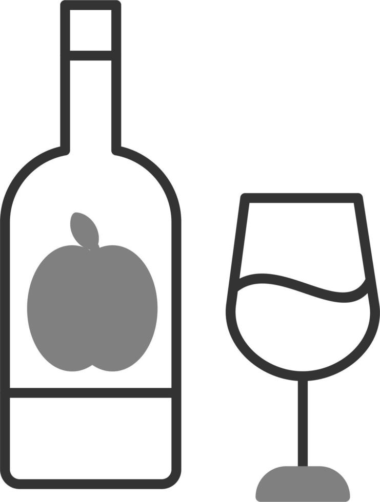 icono de vector de vino