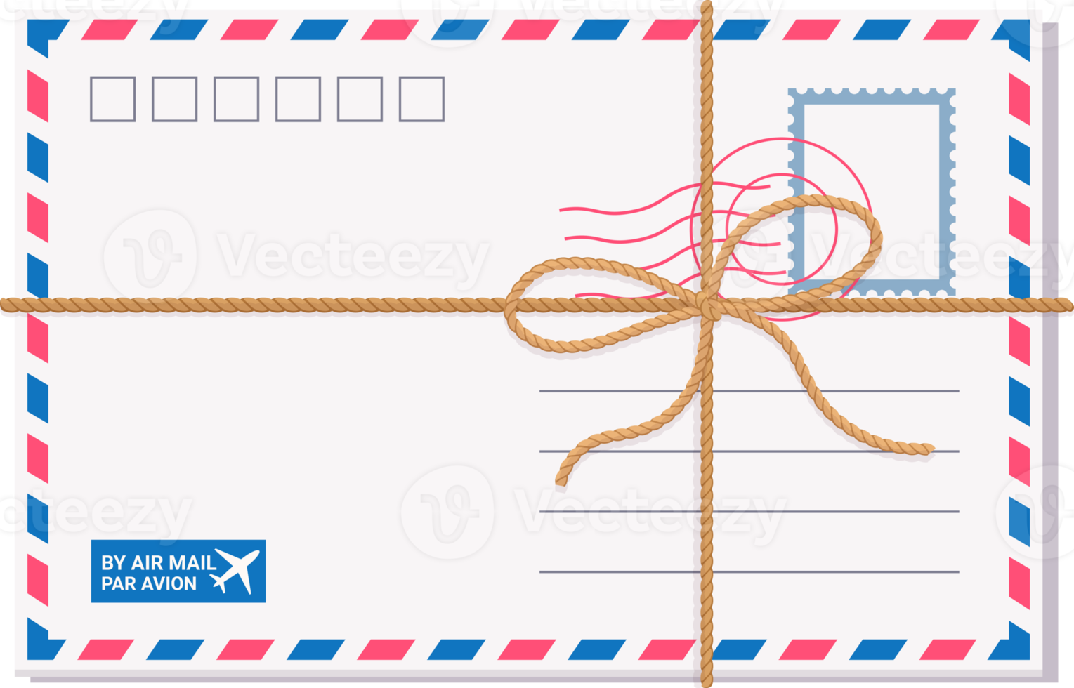 illustrations de icône de courrier png