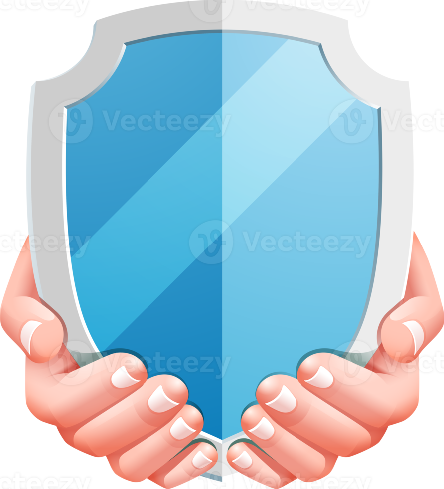 Insurance hands and shield 19616875 PNG