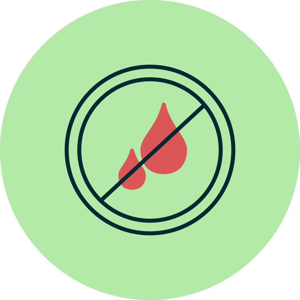 No liquids Vector Icon