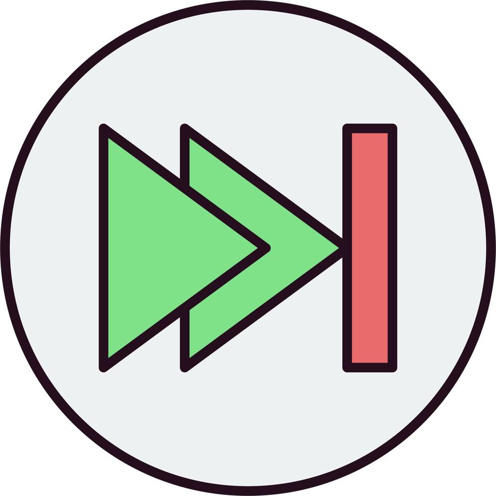 Next button Vector Icon