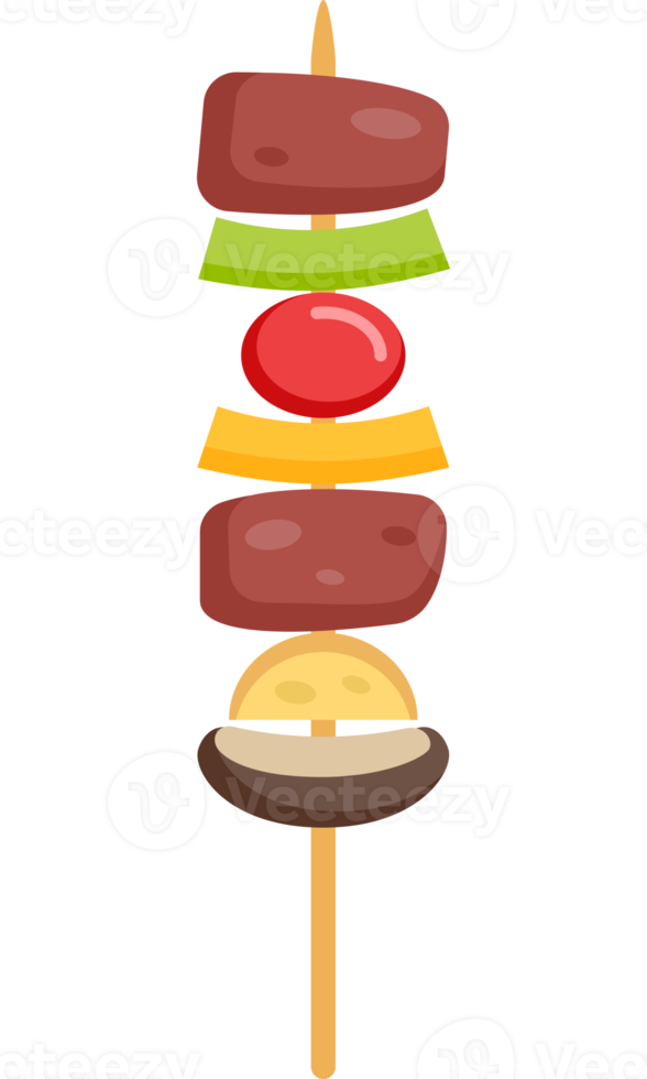barbecued color icon png