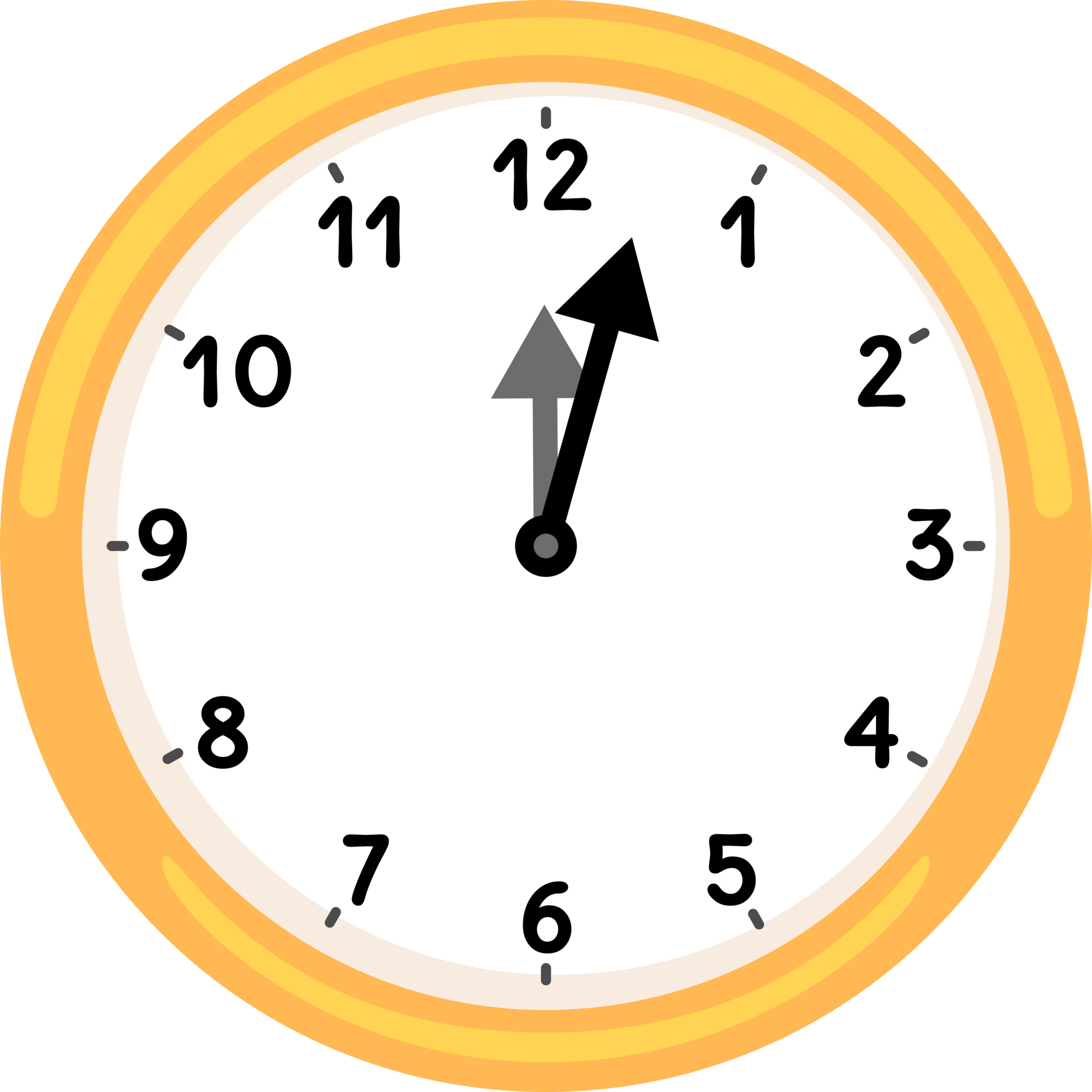 klok symbool illustratie 19617112 PNG