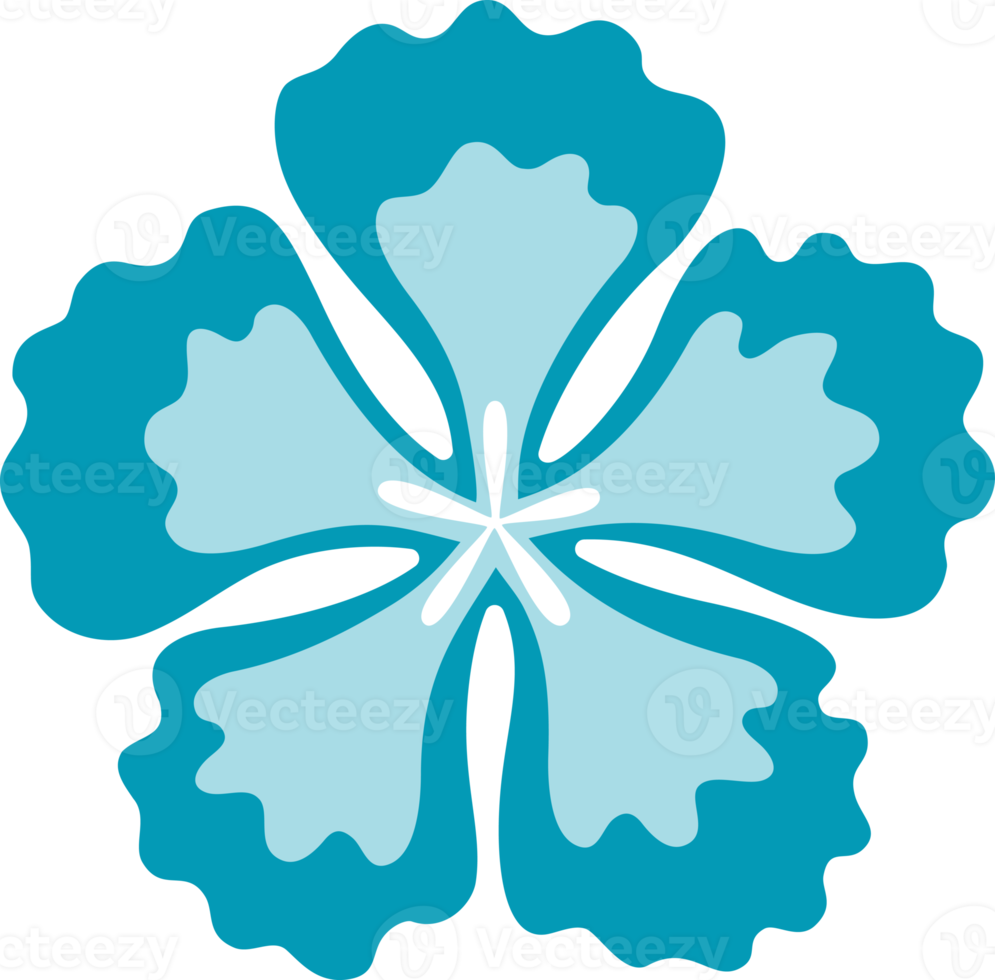 Floral flower elements symbol icons colorful png