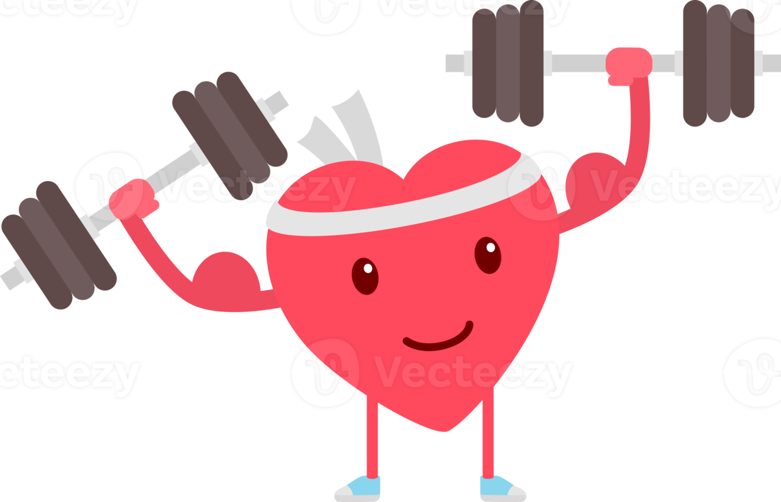 healthy heart cartoon png