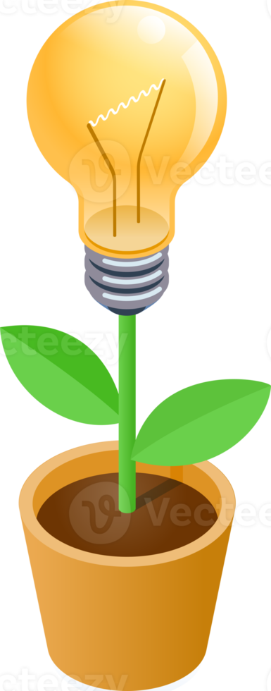 Light bulb tree png