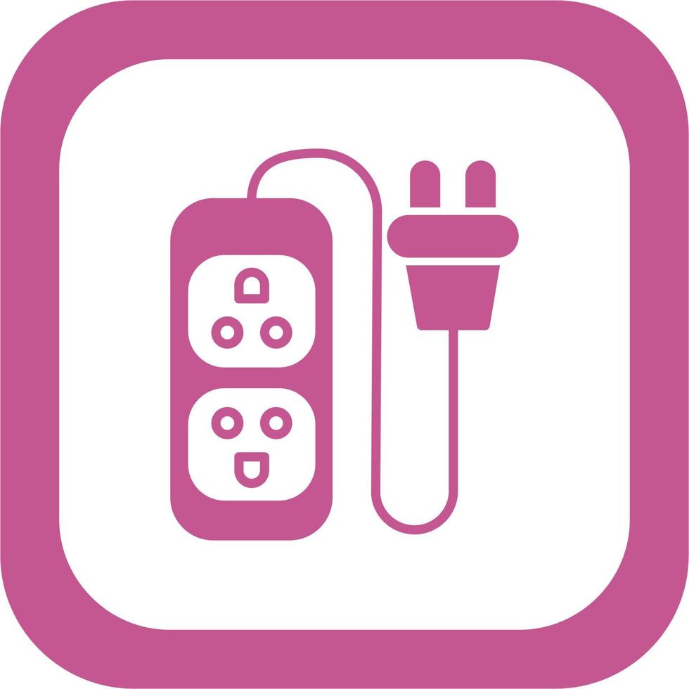 Extension cord Vector Icon