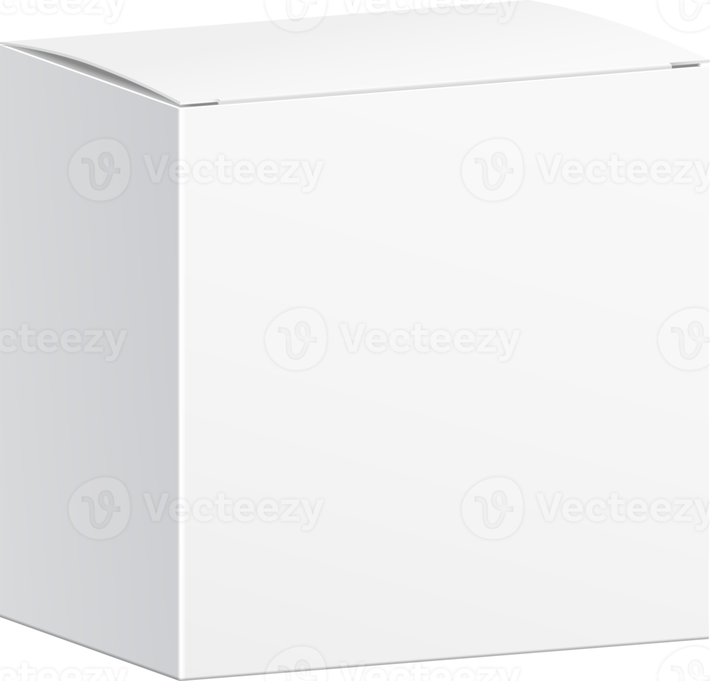paper box packaging mockup png