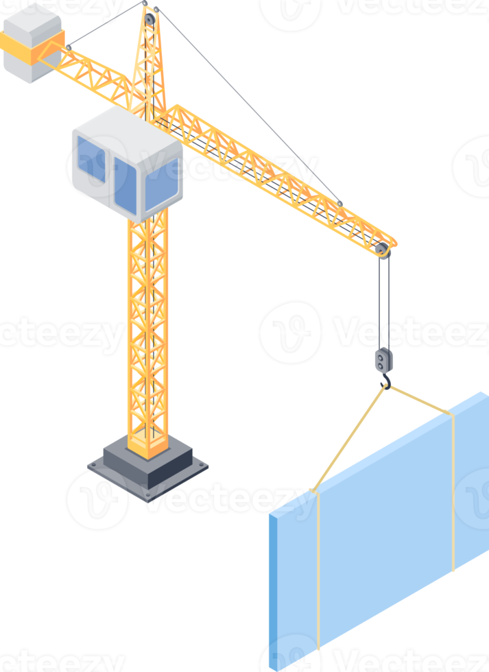 Kran Industrie Illustration png