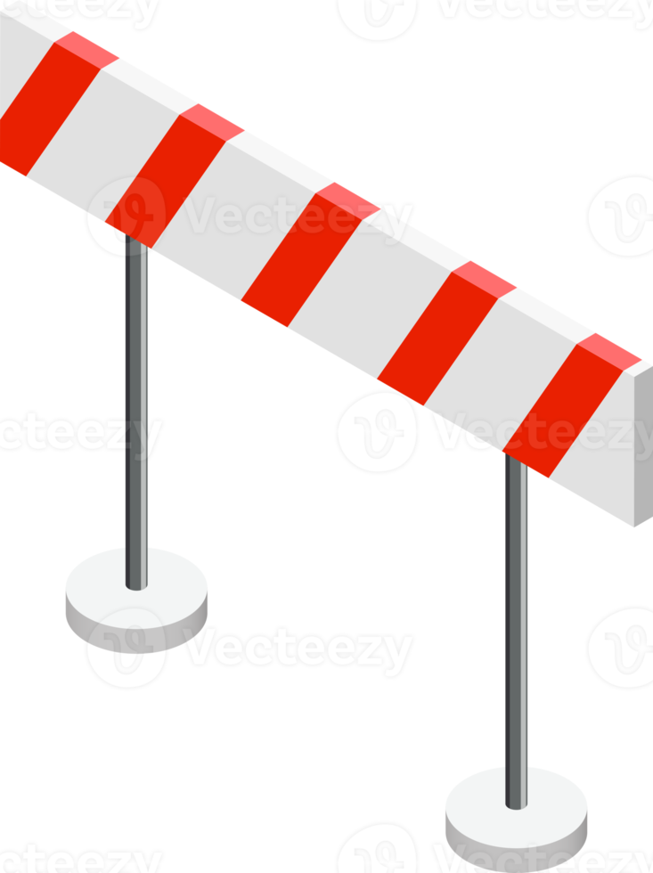 route barrières symbole png