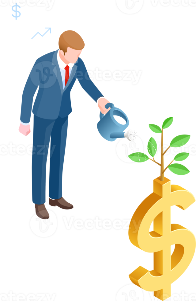 business money tree coin symbol color png